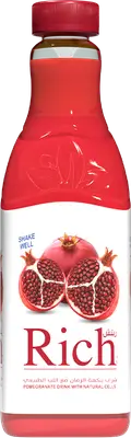 Rich Pomegranate Juice Bottle