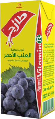 Tazech Red Grape Vitamin B Juice
