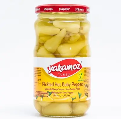 Yakamoz Pickled Hot Baby Peppers