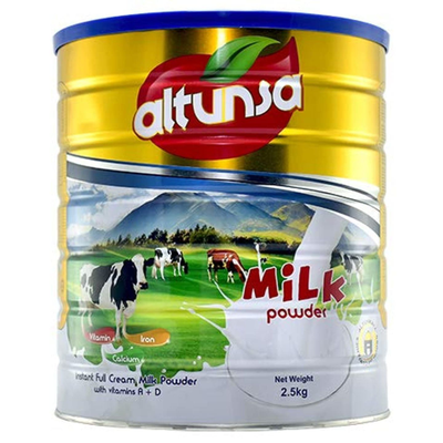 Altunsa Instant Full Cream Milk Powder Tin 2.5 kg