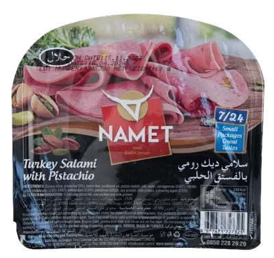 Namet Turkey Salami with Pistachio