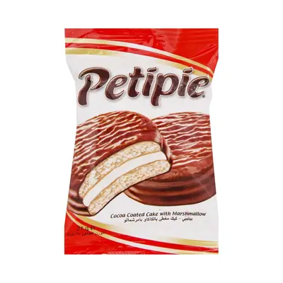 Solen Petipie Cocoa Coated Cake with Marshmallow