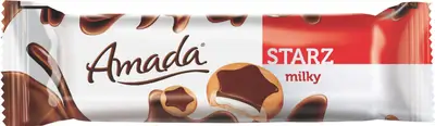 Amada Starz Milky Milk Chocolate Coated Biscuit