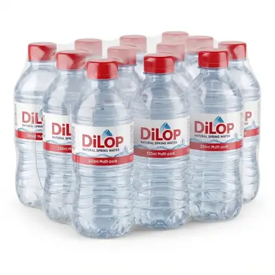 Dilop Natural Spring Water 330ml x 12