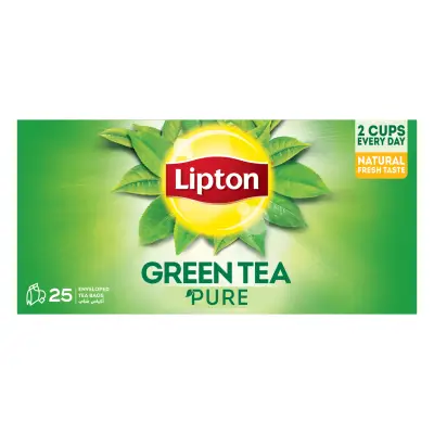 Lipton Green Tea Pure 25 Tea Bags