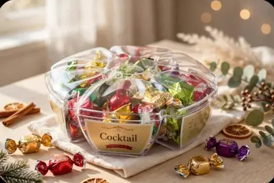Royal Assorted Candies Flower Tray