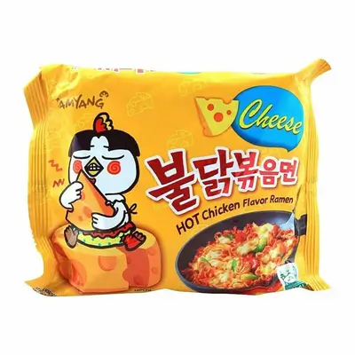 Samyang Cheese Hot Chicken Flavor Noodles