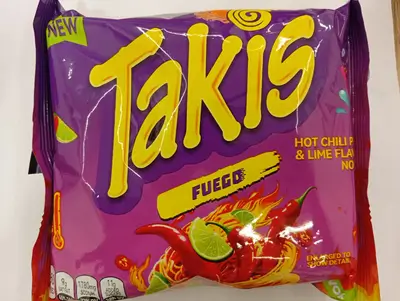 Takis Fuego Hot Chili Pepper & Lime Flavored Noodles