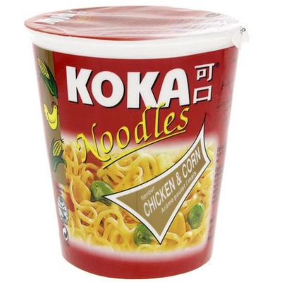 Koka Chicken Corn Cup Noodles