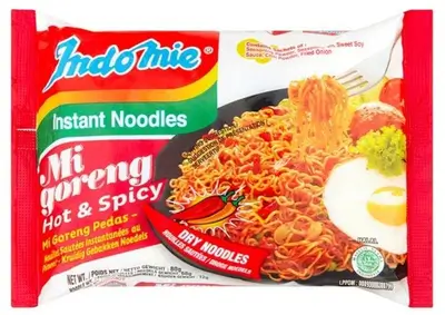 Indomie Hot & Spicy Fried Noodles Pedas
