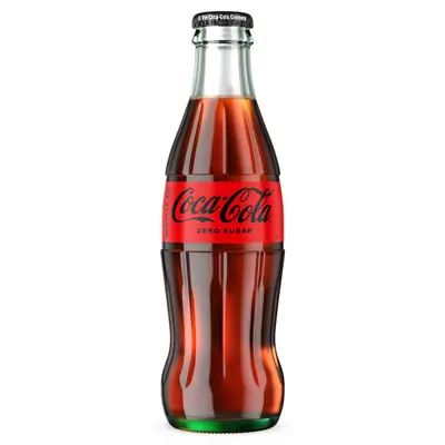 Coca-Cola Zero Calories Glass Bottle 250ml