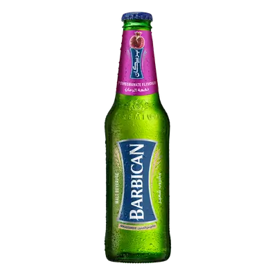 Barbican Pomegranate Non Alcoholic Malt Drink, 330ml