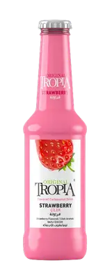 Tropia Strawberry Flavored Carbonated Drink