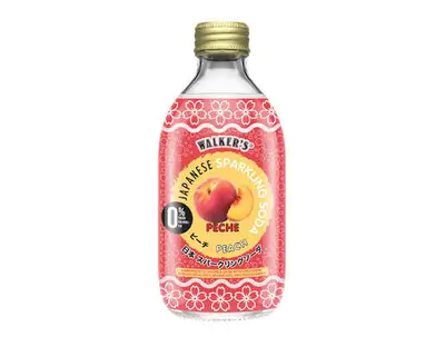 Walker's Japanese Sparkling Soda Peach