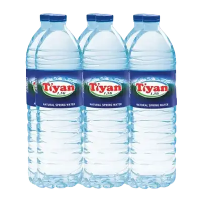 Tiyan Natural Spring Water 1.5L Pack of 6