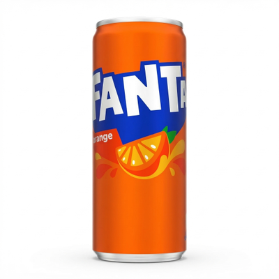 Fanta Orange Soft Drink Can 250ml 
