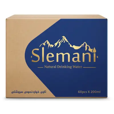 Slemani Drinking Water, 60 ml x 200ml