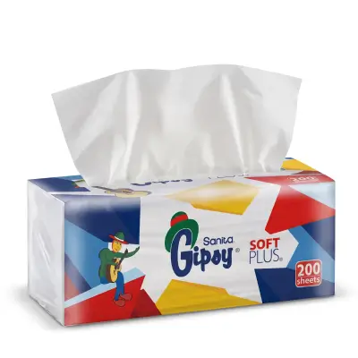 Sanita Gipsy Gentle Absorbent Tissues, 200 Sheets