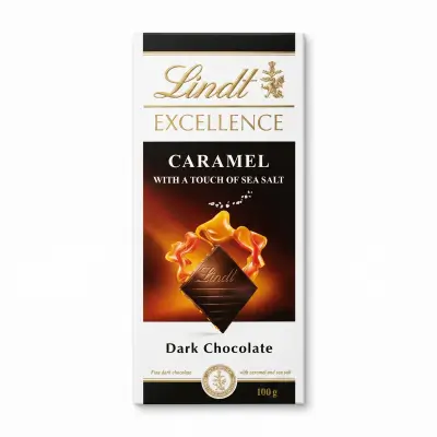 Lindt Excellence Dark Caramel 100g