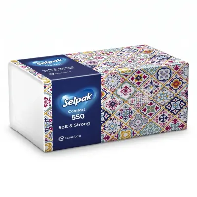 Sabat Facial Tissues 550 Sheets