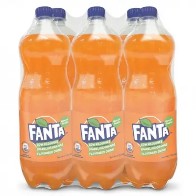 Fanta Orange Sparkling Drink 6-Pack x 2.5Ltr