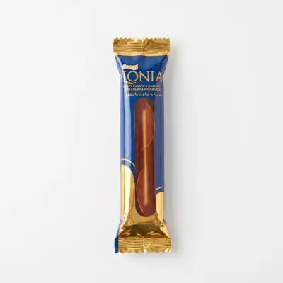 Lonia Crispy Kadayif and Hazelnut Cream Wafer Stick