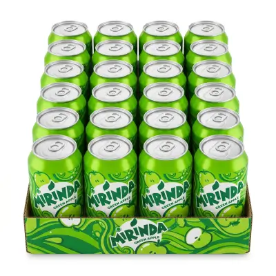 Mirinda Green Apple Carbonated Soft Drink Case 150ml x30