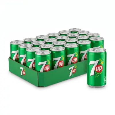 7up Lemon Lime Soft Drink Cans 150ml x 30