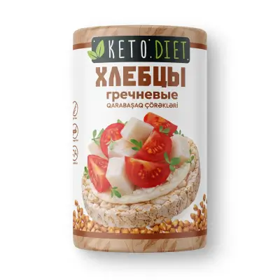 Keto O'Diet Buckwheat Crispbreads
