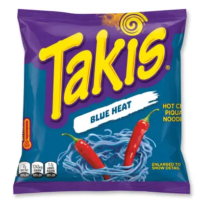Takis Blue Heat Hot Chili Noodles