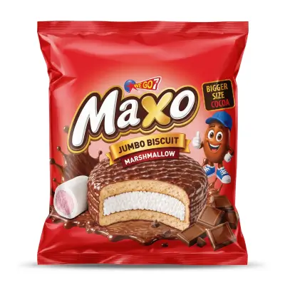 Maxo Jumbo Biscuit with Marshmallow