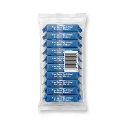 Piccadeli Nice Sugar Sprinkled Coconut Biscuits 10 x 40g