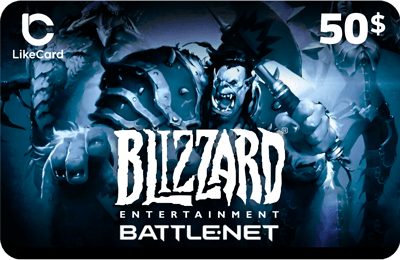 Blizzard Gift Card USA Store USD 50