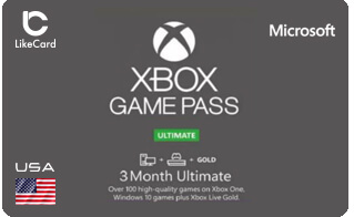 Xbox Game Pass Ultimate Subscription USA Store 3 Month
