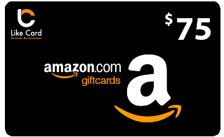 Amazon Gift Card USA Store USD 75