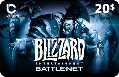 Blizzard Gift Card USA Store USD 20