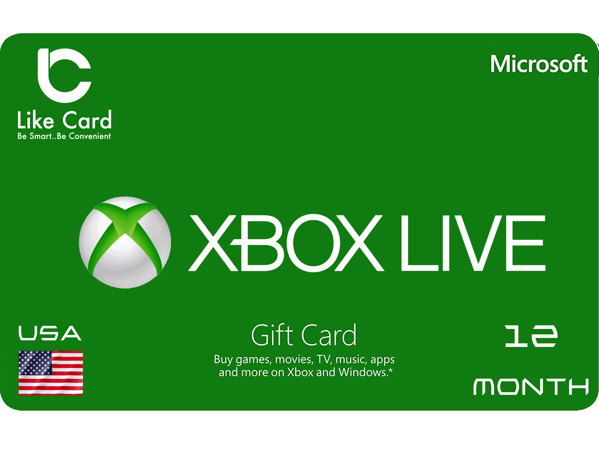 Xbox Game Pass Core Subscription USA Store 12 Month