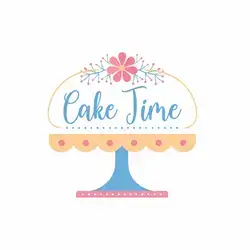 Cake Time And Flower