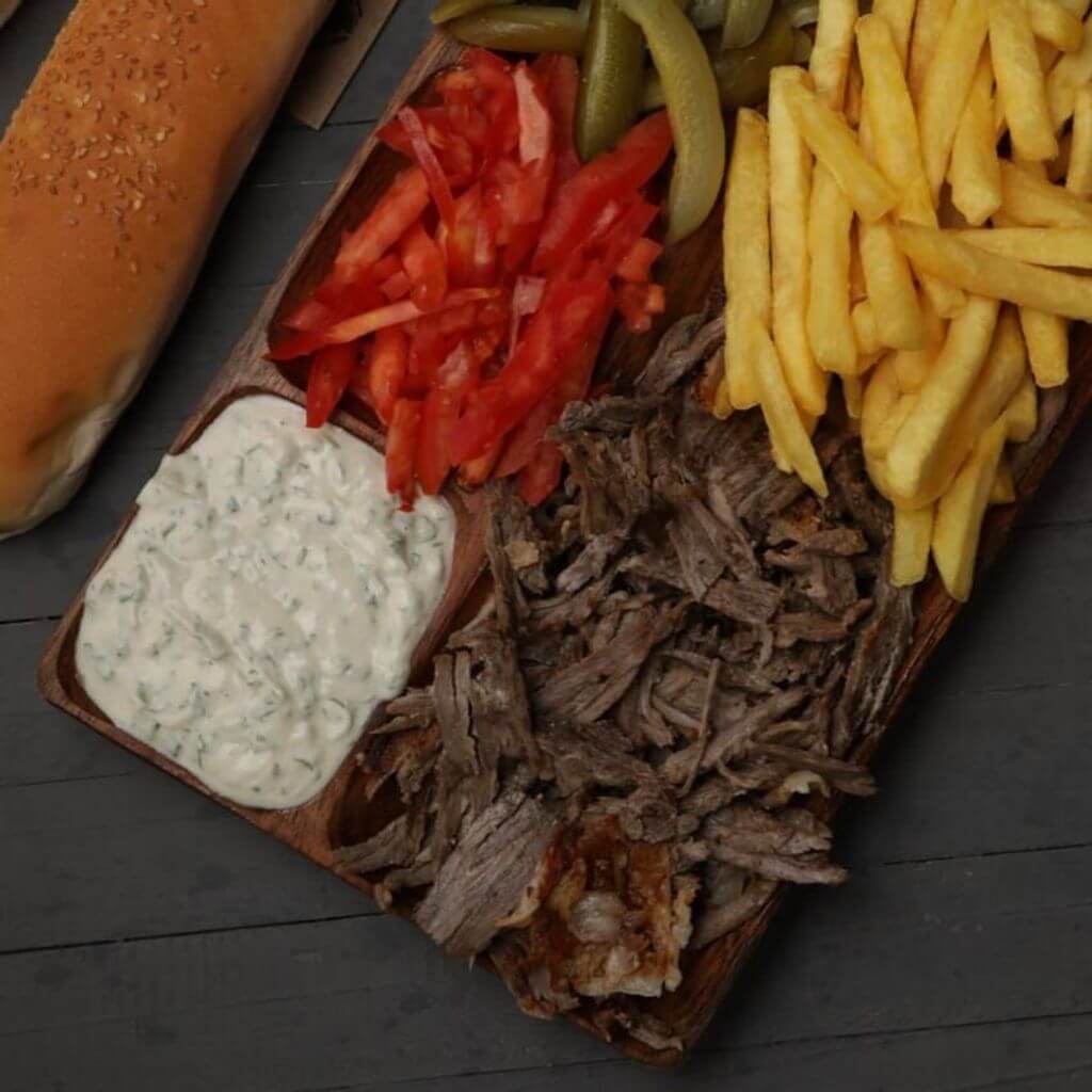 Beef Shawarma Platter