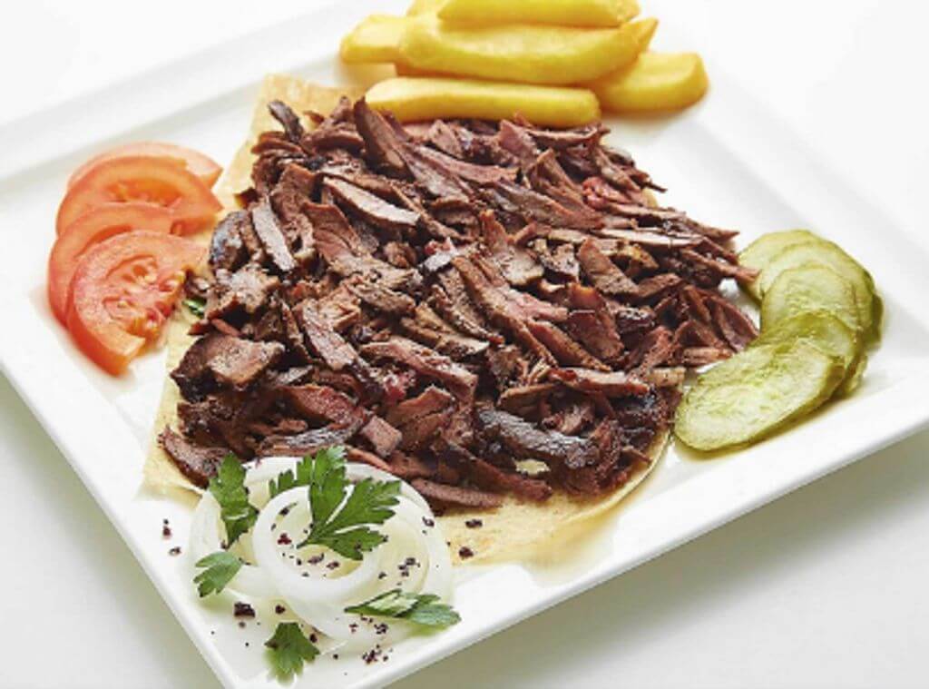 Beef Shawarma Platter
