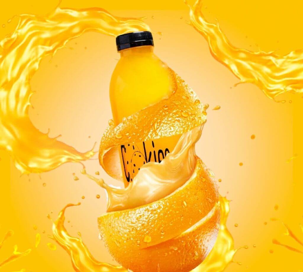 Orange Juice Bottle