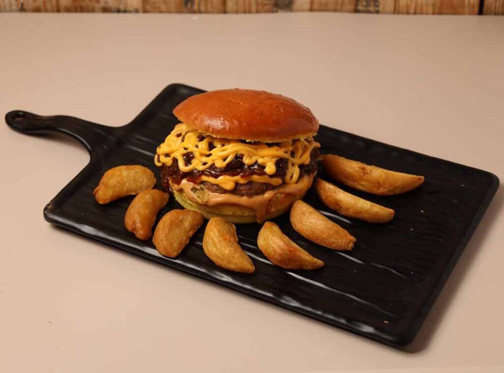 Dollar Beef Burger