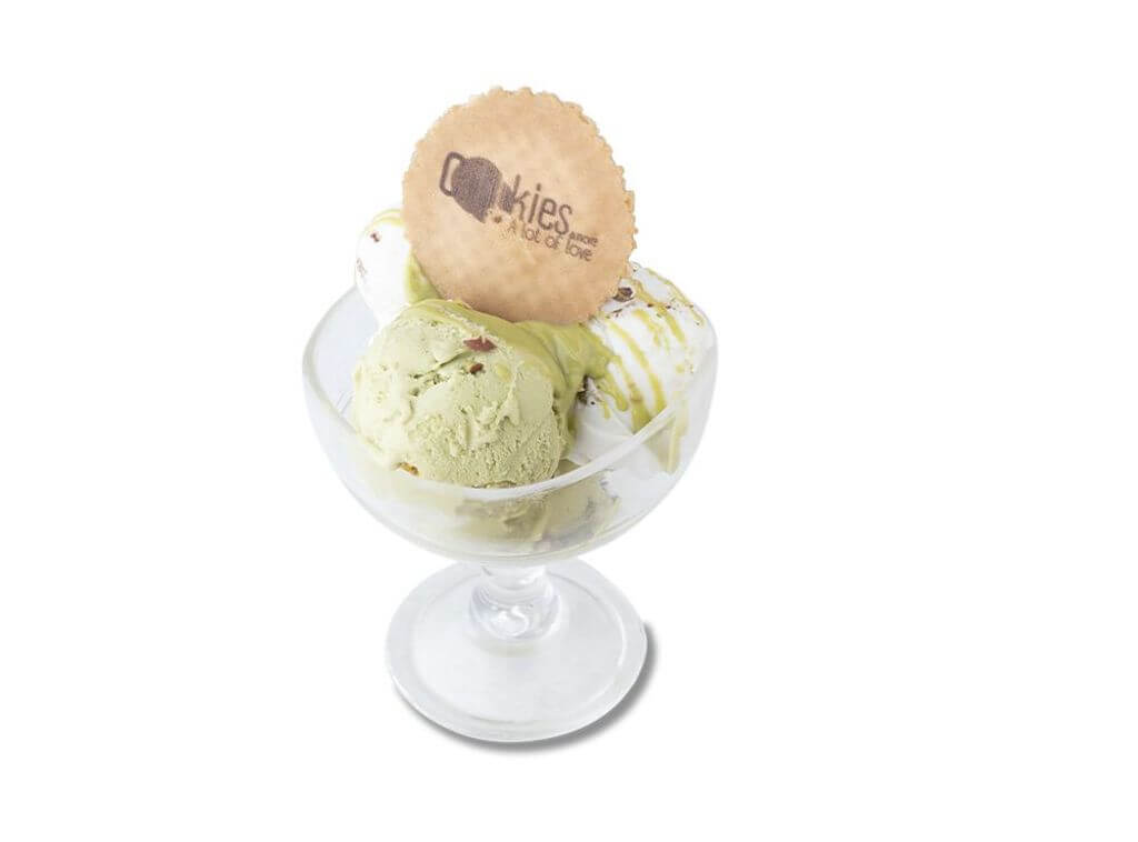 Pistachio Ice Cream Cup