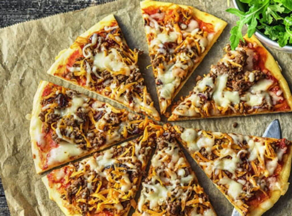 Minced Beef Pizza