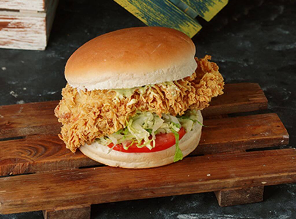 Caesar Chicken Burger