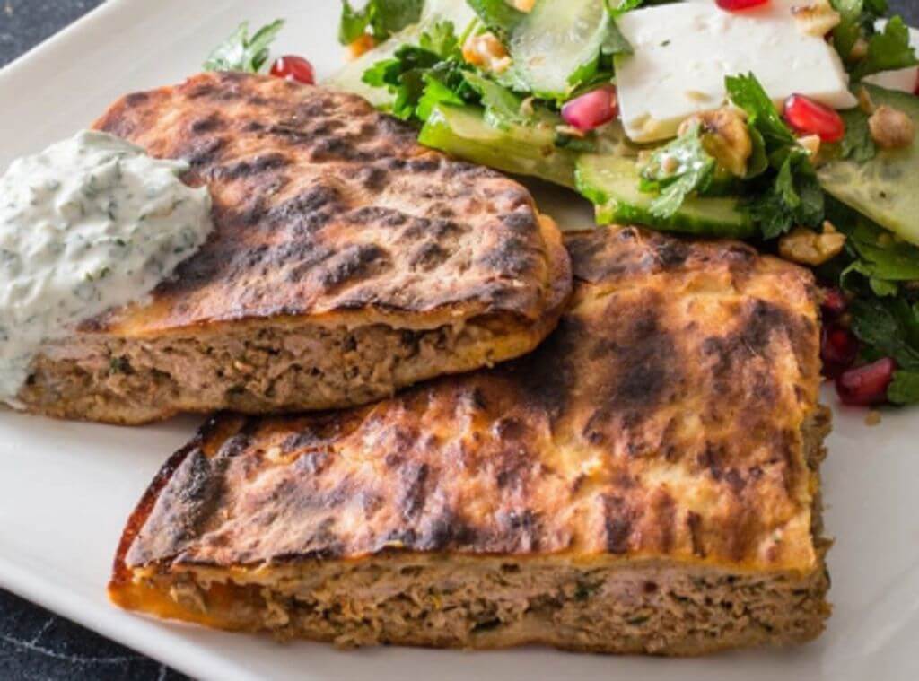 Chargrilled Beef Arayess Platter