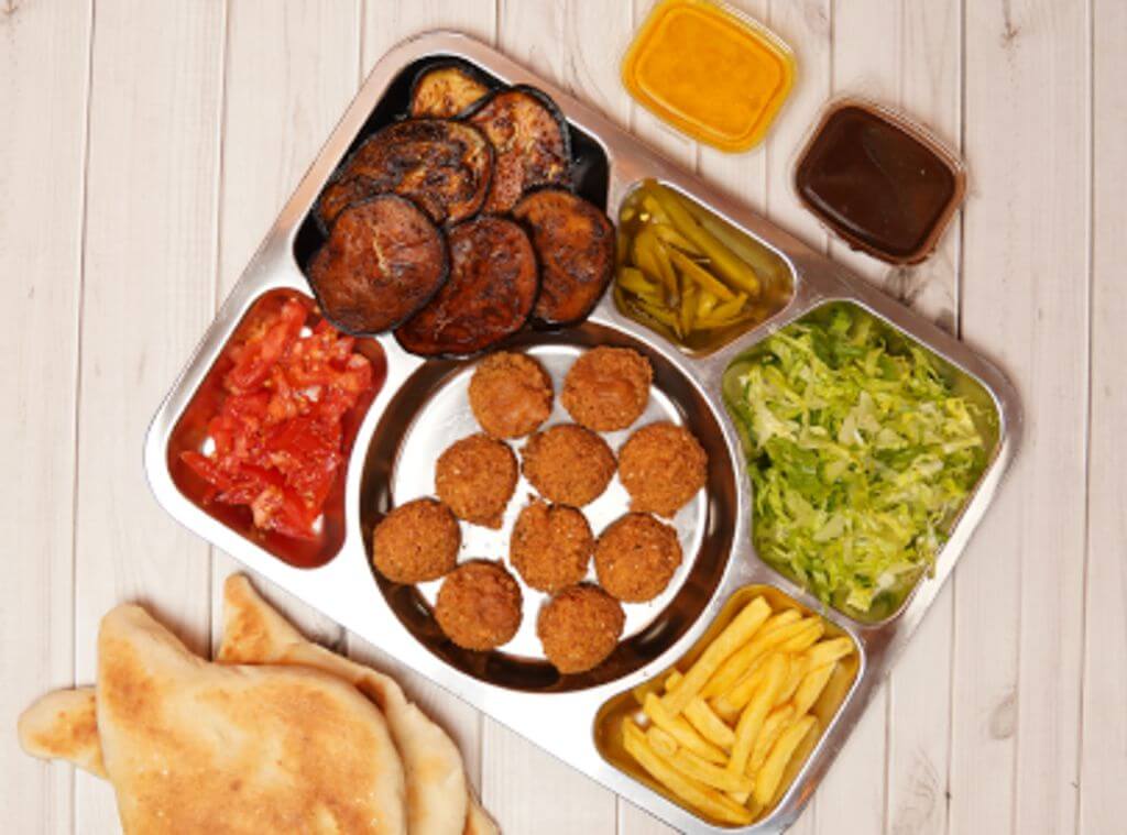 Al Afyah Falafel Platter