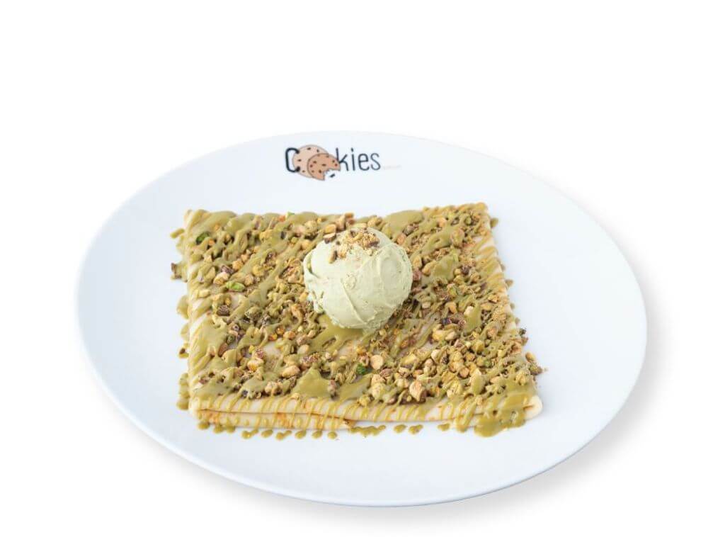Pistachio Crepe
