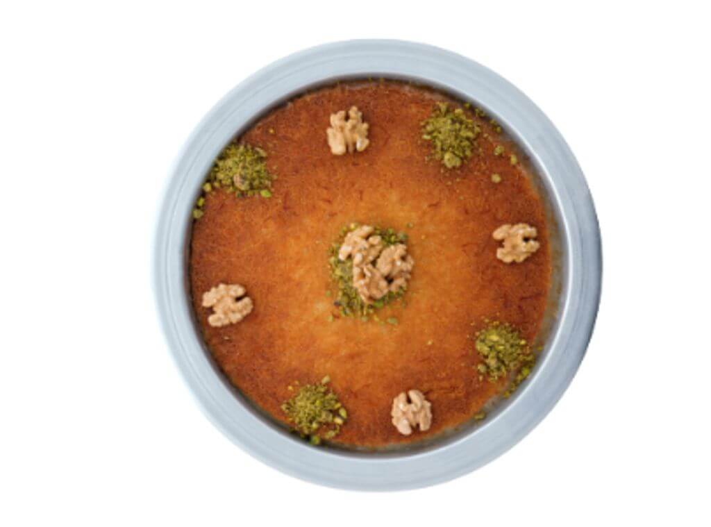 Saffron Cheese Kunafa