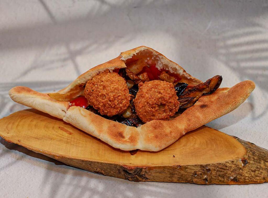 Mixed Falafel Sandwich